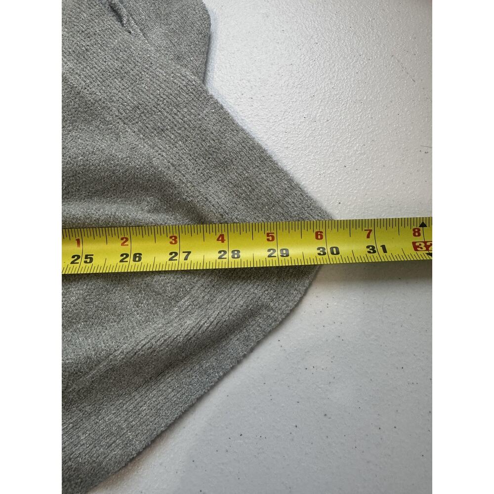 Barefoot Dreams Sweater Cape Womens One Size Gray Dip Dye CozyChic Ultra Lite - Picture 7 of 8